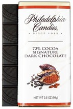 Philadelphia Candies 72% Cocoa Bittersweet Dark Chocolate Bar, 3.5 Ounce Gourmet - £4.73 GBP+