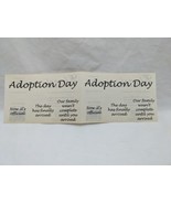 Vintage 2002 Adoption Day Elegant Scrapbooks Stickers - $13.56 CAD