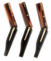 G.B.S Handmade Folding Comb for Men and Women, FCT, Pack of 3 - £19.17 GBP