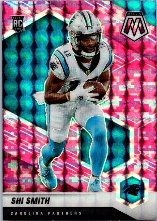 2021 Panini Mosaic - Rookies Shi Smith #391 Camo Pink Mosaic Prizm (RC) - $2.49