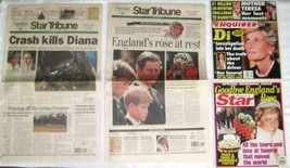 Princess Diana Death National Enquirer Minneapolis Newspaper Star Magazine 1997 - $8.86