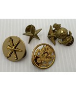 Lot Of Vintage Military Pins Four Different WWII US Army - $18.23