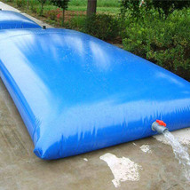 1000L Portable PVC Irrigation Water Storage Tank Soft Garden Use Water Flexitank - £710.28 GBP