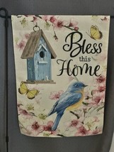 Bless This Home …~ Birdbird  ~ 12&quot; x 18&quot; ~ NEW! - £6.85 GBP
