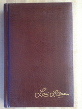 Louis L&#39;Amour FLINT Bantam Leatherette Collection HC Gold Edged Pages - $29.69