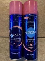 2X Noxema For Sensitive Skin Areas Shave Gel 7oz NEW HTF - £31.31 GBP