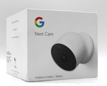 Google Nest Cam Outdoor or Indoor  Battery, Factory Sealed - £89.86 GBP