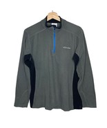 Columbia Pullover Men&#39;s Small Gray Sweatshirt 3/4 Zip   - $342.13 MXN