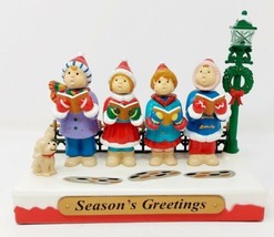 VTG Tony Merry Carolers Christmas Decor Electronic Sings Jingle Bells Carols Box - £10.35 GBP