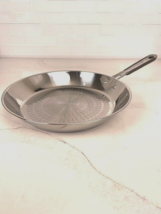 T-Fal Stainless Steel 12 inch Fry pan with Rubber Handle - $34.99