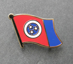 TENNESSEE US STATE FLAG LAPEL PIN 7/8 INCH - £4.41 GBP