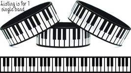 Piano Keys Wristband Music Fan Wristband - £2.24 GBP