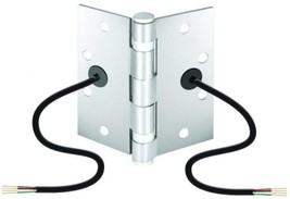 Seco-Larm SD-H412 Electric Transfer Hinge, Provides Power and Data Transfer - $55.88