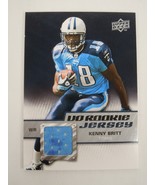 2009 Upper Deck - UD Rookie Jersey Kenny Britt #RJ-KB Tennessee Titans - $4.19 CAD