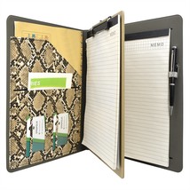 Padfolio Ring Binder File Folder with Removable Clipboard, Rring Binder ... - $39.99