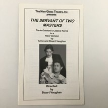 1979 The New Globe Theatre Inc. The Servant of Two Masters by Stuart Vau... - $14.22