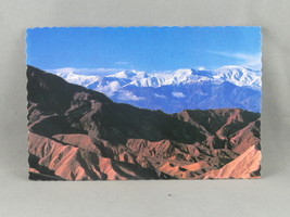 Vintage Postcard - Zabriskie Point Death Valley National Monument - Fred Harvey - £12.04 GBP
