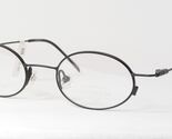 Gafas Vintage LASSALLE K015-3 Negras ÚNICAS RARAS 42-19-130mm Italia - $66.90
