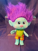 Trolls on Tour Branch Boy Doll Hasbro Dreamworks Plastic Toy 2019 14&quot; Figure - £9.82 GBP