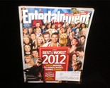 Entertainment Weekly Magazine Dec 24, 2012 Best &amp; Worst of 2012 - £7.90 GBP