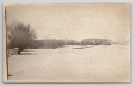 Ashton IL Snow Scene Farm of Nelson Family Schmidt Lauren IA Postcard C27 - $14.95