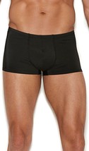 Men&#39;s Boxer Brief Underwear Stretch Spandex Black 82194 - £15.21 GBP