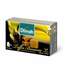 Dilmah Toffee &amp; Banana Ceylon Black tea- 20 Tea bags- Free Shipping - £7.39 GBP