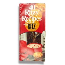 Vintage 1974 Ritz Crackers Recipes 40 Ritz Nabisco Ad Cookbook Booklet - $14.95