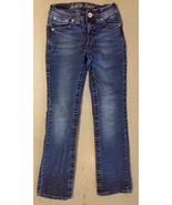 Justice Girls Size 10S Skinny Simply Low Blue Jeans - £6.96 GBP