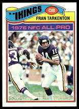 1977 Topps #400 Fran Tarkenton EX-B110 - £30.93 GBP