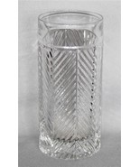 Ralph Lauren HERRINGBONE Heavy Thick Highball 6-1/4&quot; Tumbler Etched Bran... - $65.18 CAD