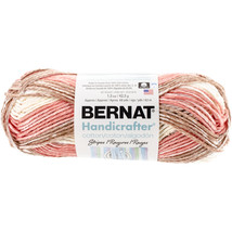 Bernat Handicrafter Cotton Yarn - Stripes-Natural 162104-4010 - $14.60