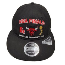 Chicago Bulls NBA Finals 6 x Champs New Era Retro Crown 9FIFTY Snapback Hat - £16.78 GBP