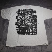 Avenged Sevenfold A7X Shirt Mens XXL White Skull Bat Concert Tour Merch ... - £18.24 GBP