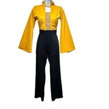 tracy bachman designs dance Black Yellow costume - £26.69 GBP