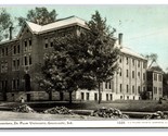 Pauw University Dormitory Greencastle Indiana IN DB Postcard Y4 - £3.17 GBP