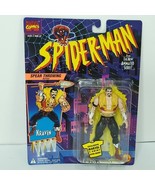Spider-Man The Animated Series KRAVEN 5&quot; Figure ToyBiz 1994 Spear Throwi... - $557.92 MXN