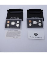 1993-S + 1996-S US Mint Silver Proof Coin Sets with Box &amp; COA - $102.13 CAD