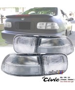 Clear White Rear Tail Light Lamp For Civic Sedan Coupe 2Door 4Door 1992-... - £168.06 GBP