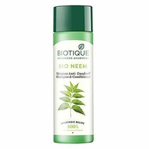 Biotique Bio Neem Margosa Anti Dandruff Shampoo and Conditioner, 190ml x 2 pack - £17.03 GBP