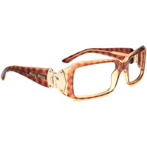 Miu Miu Women&#39;s Sunglasses Frame Only SMU03G 2AU-3N1 Tortoise Rectangular 56 mm - £92.14 GBP