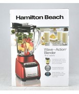 *Hamilton Beach Wave Action Blender Red 700 Watt Peak Power 48 Oz Glass Jar - $62.16 CAD