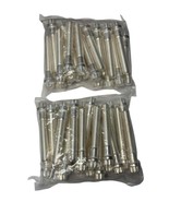 50 Pack Silver Plated Bolts 2&quot; SBN-24-200 12 Point Hex Head 37oz - $94.86 CAD