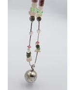 Harmony Bell Beaded Necklace - $54.61 CAD
