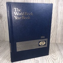 The World Book Year Book Hardcover 1988 Events Of 1987 Excellent Used Condition - £7.88 GBP