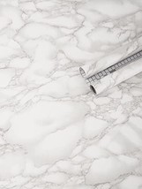 Self-Adhesive Grey Marble Wallpaper White Grey Countertop Kitchen Peel &amp; Stick - £20.40 GBP+