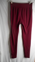 Burgundy leggings 1x / 2x by cotton candy - $148.61 MXN