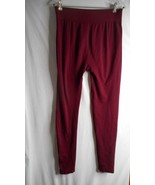 Burgundy leggings 1x / 2x by cotton candy - $7.99