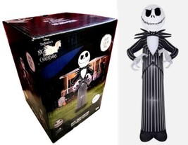 Nightmare Before Christmas Jack Skellington Giant 10&#39; Gemmy Airblown Inflatable - £46.33 GBP