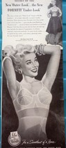 Formfit Under Look Magazine Print Art Advertisement 1940s - $7.99